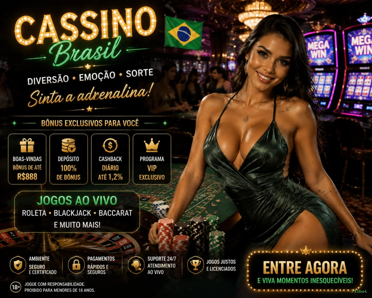 Página oficial da 711bet no Facebook